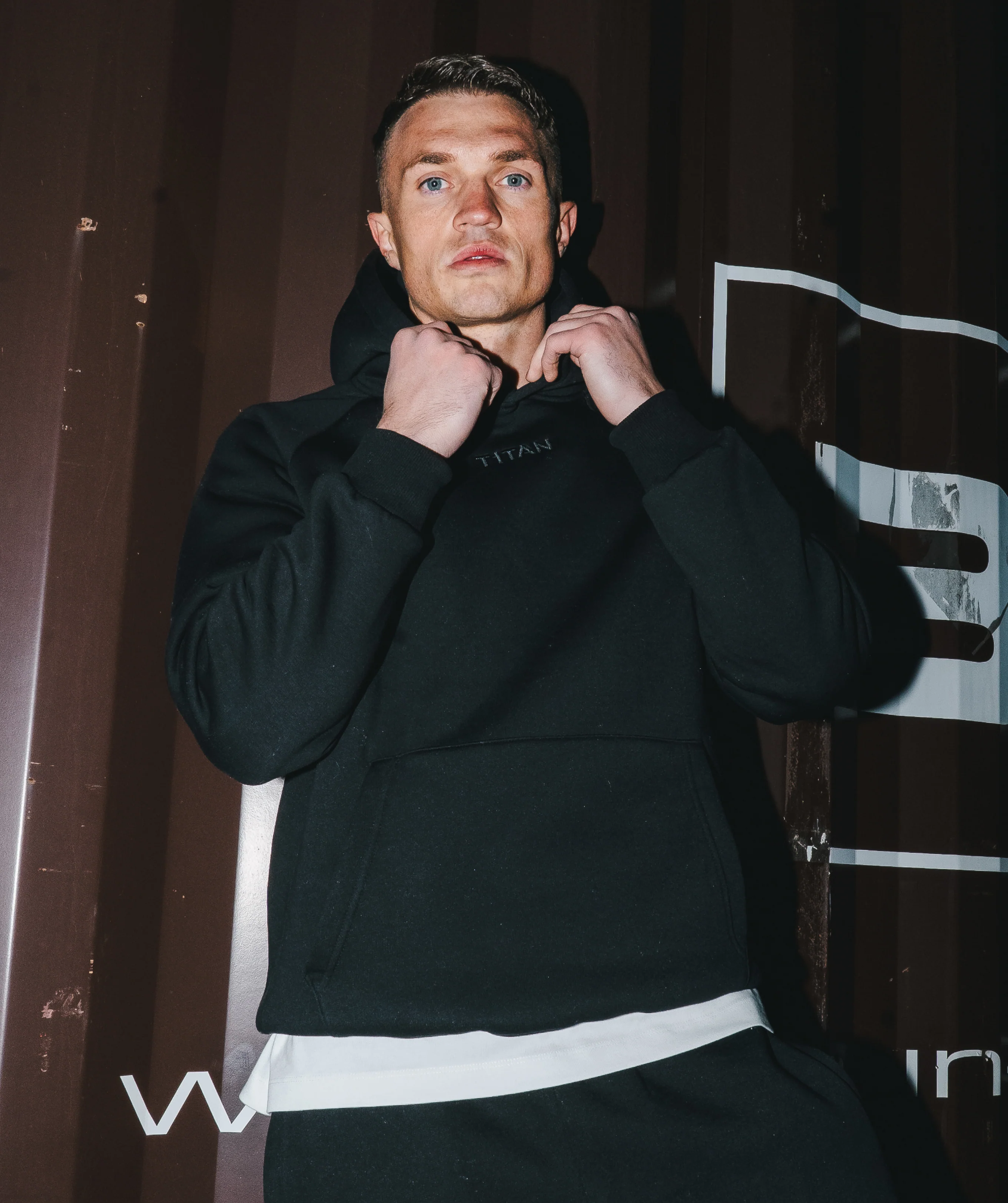 Athleisure Hoodie - Nero - Image 3