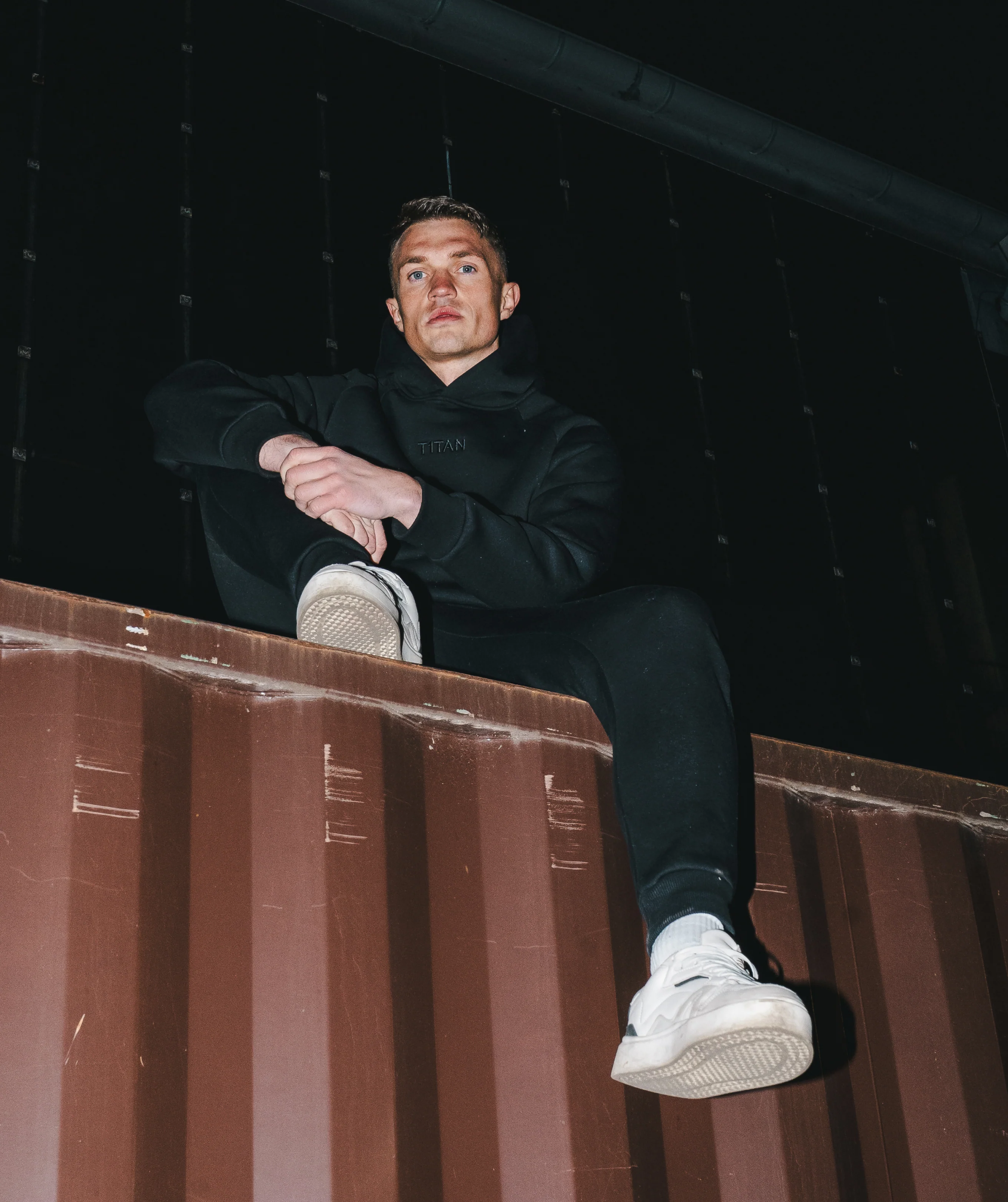 Athleisure Hoodie - Nero - Image 6