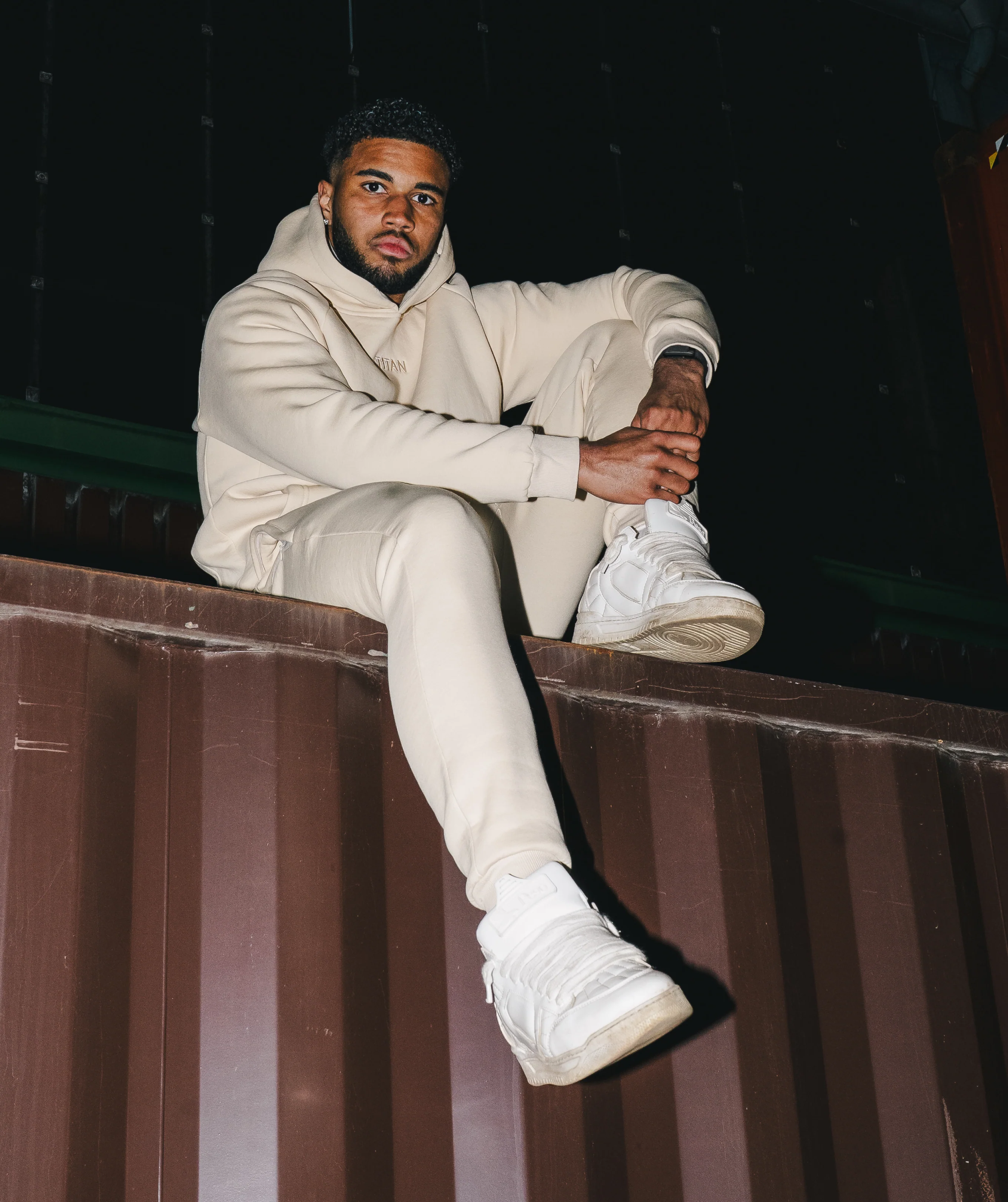 Athleisure Hoodie - Crema - Image 6