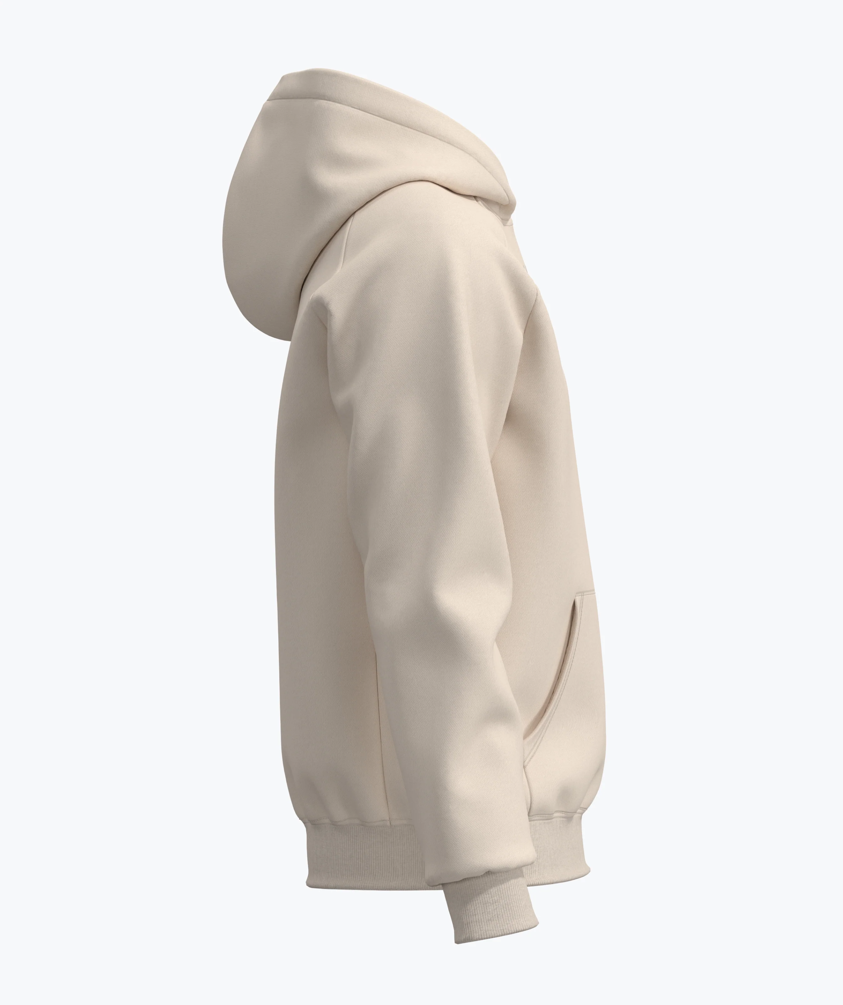 Athleisure Hoodie - Crema - Image 7