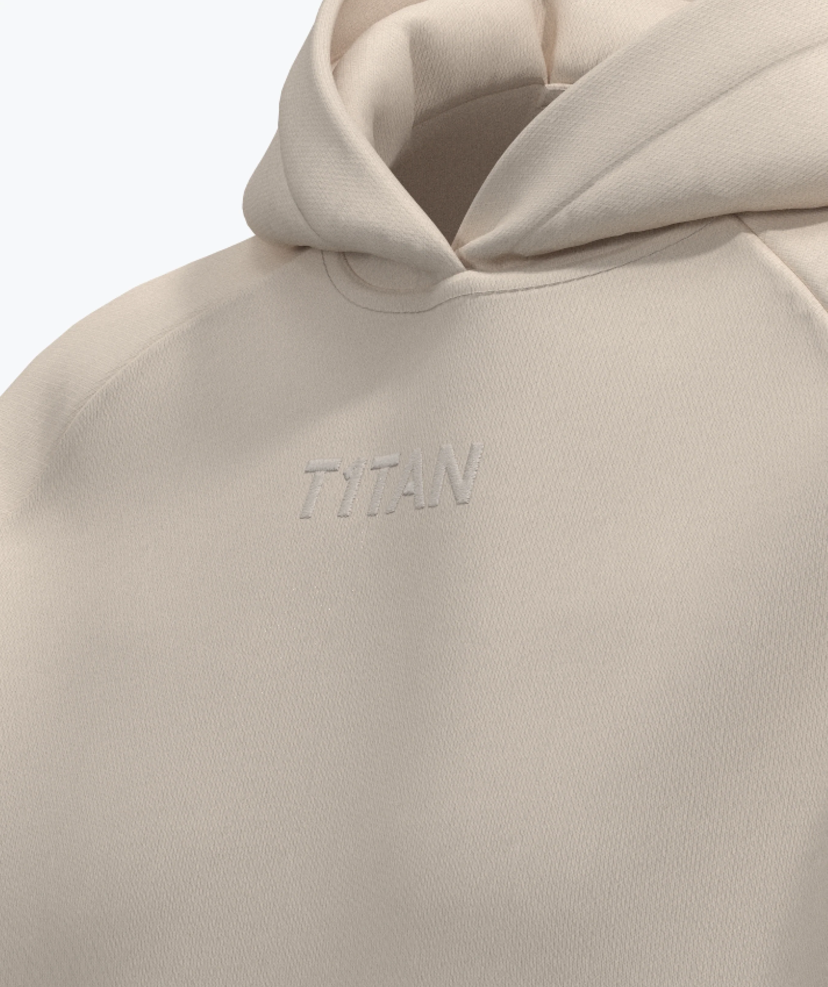 Athleisure Hoodie - Crema - Image 8