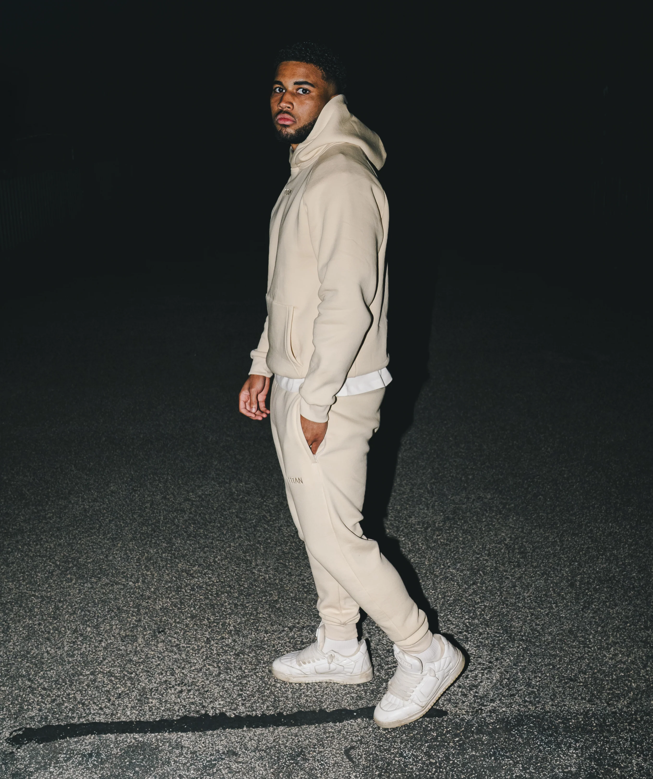 Athleisure Pants - Crema - Image 3