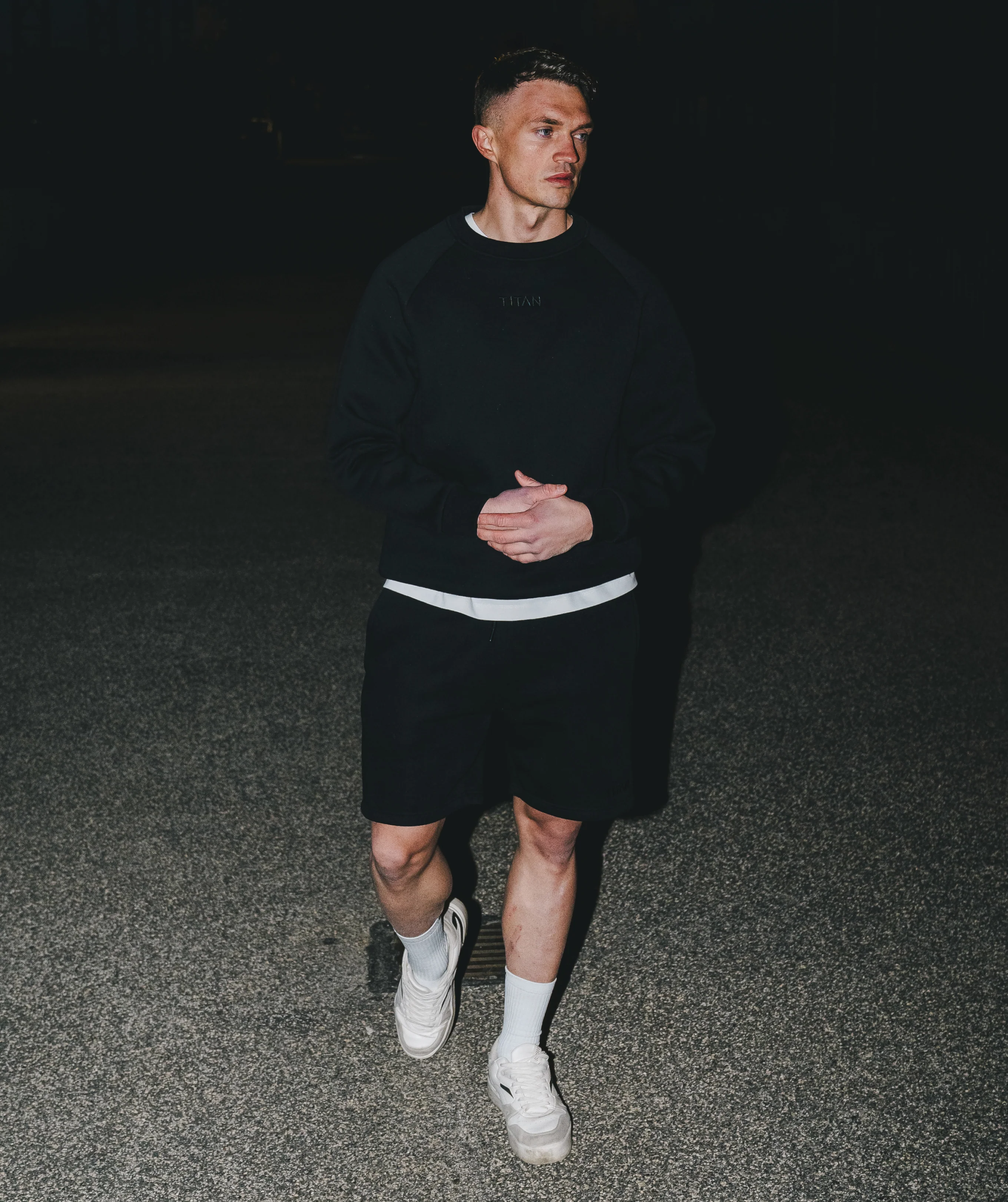 Athleisure Shorts - Nero - Image 3