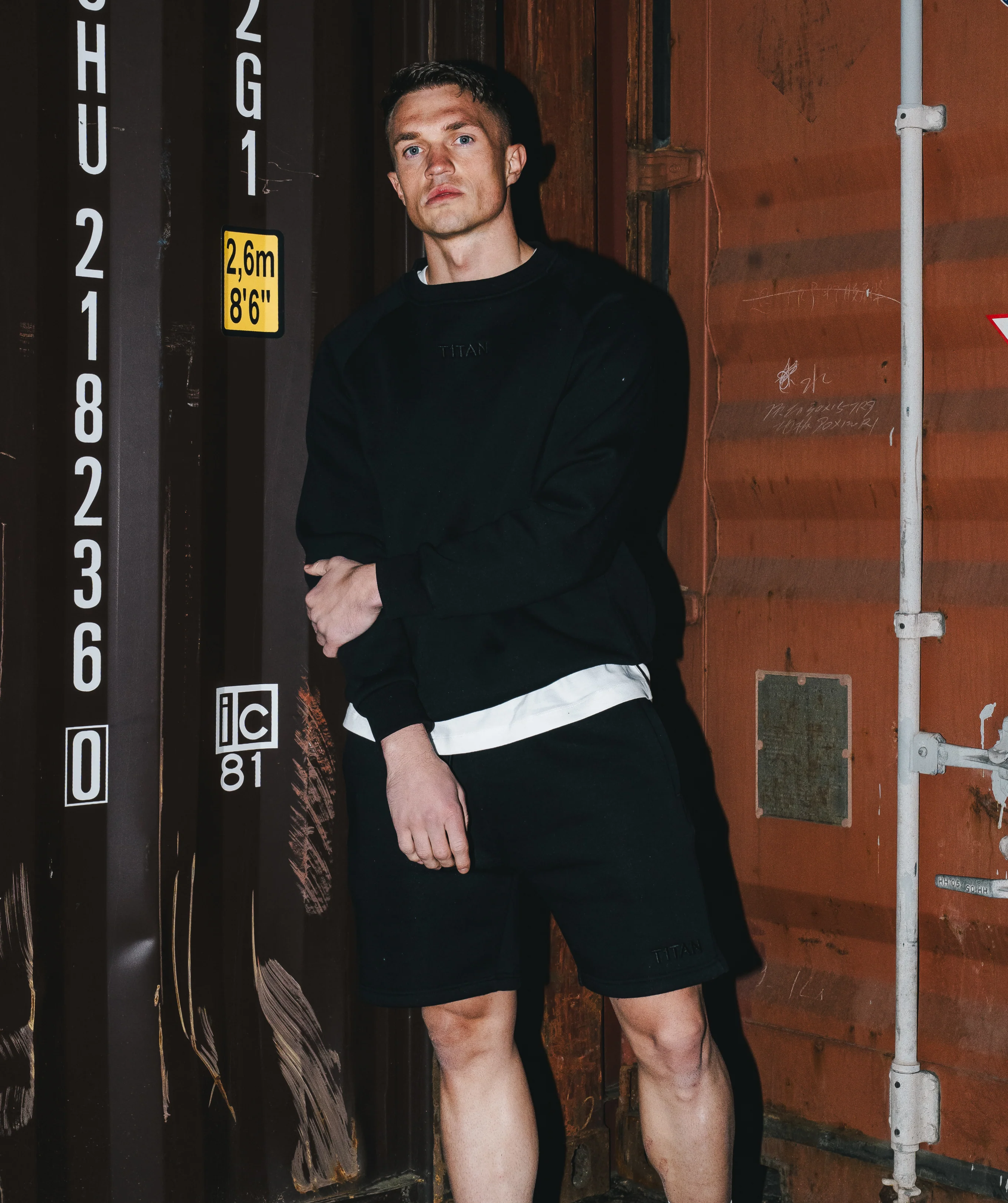 Athleisure Shorts - Nero - Image 5