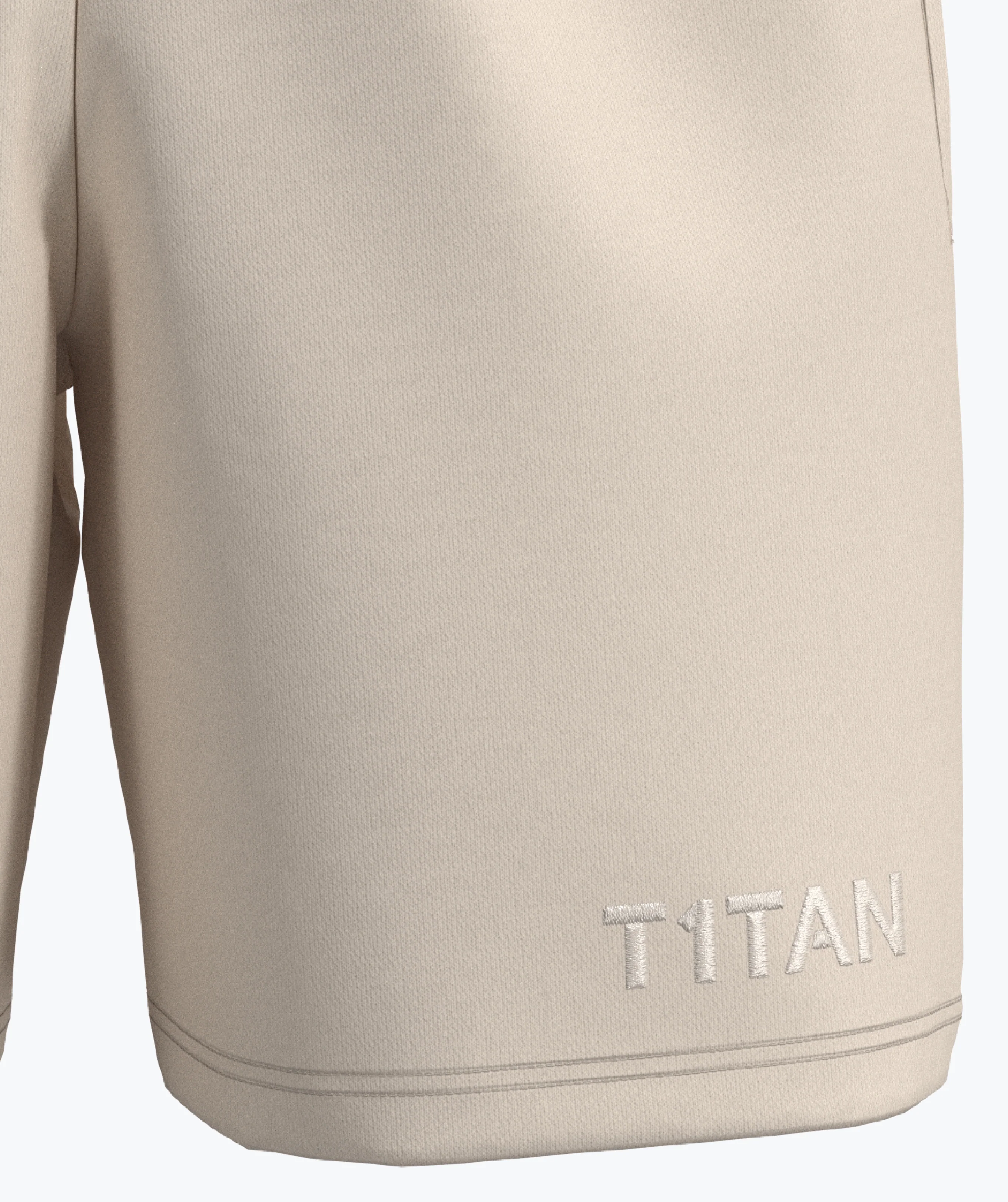 Athleisure Shorts - Crema - Image 8