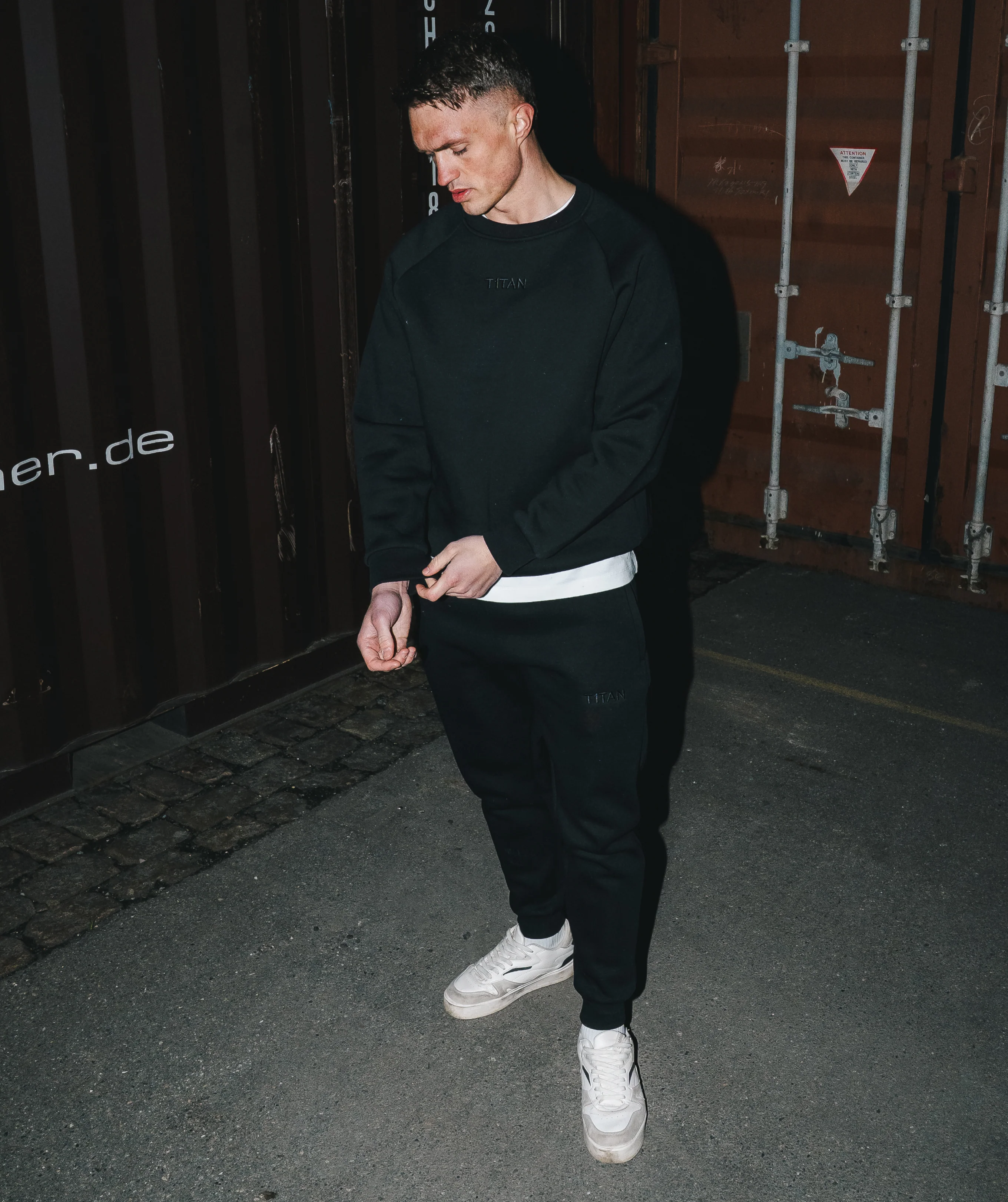 Athleisure Sweatshirt - Nero - Image 3