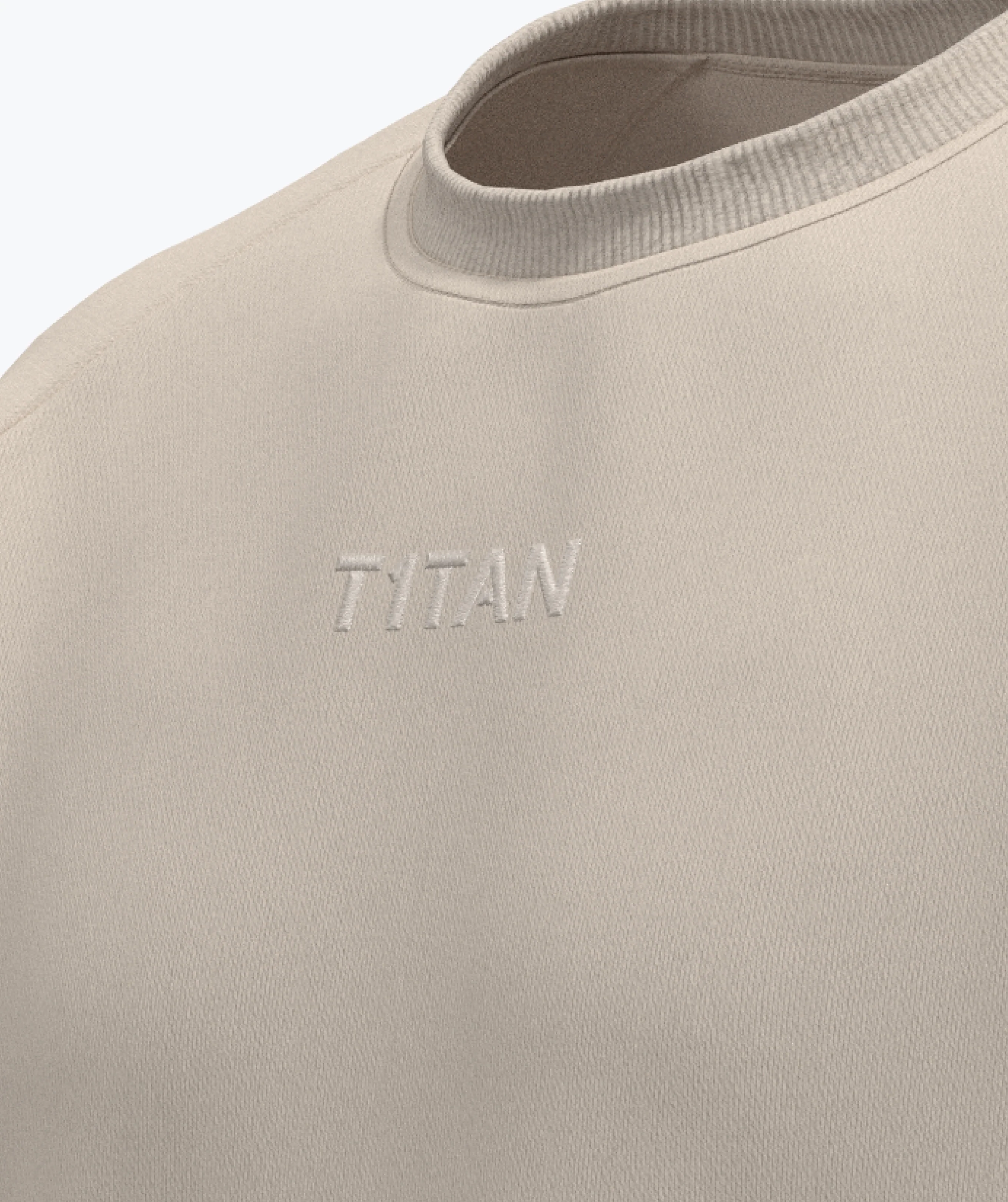 Athleisure Sweatshirt - Crema - Image 8